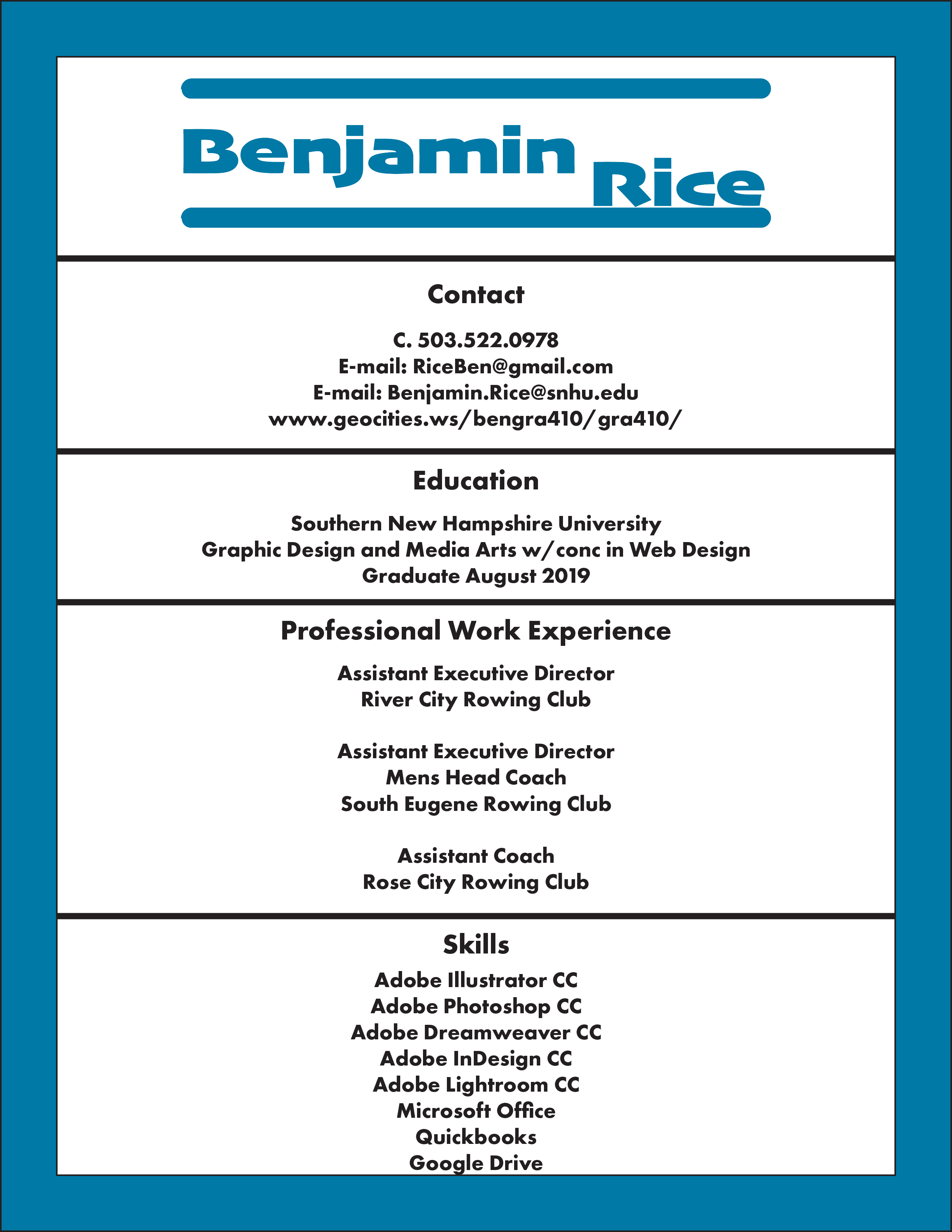 Digital Resume